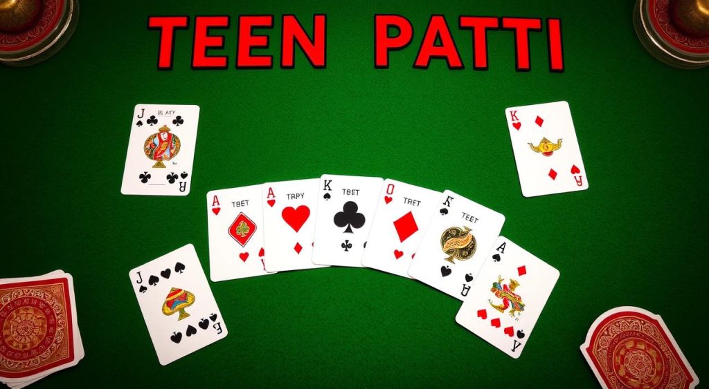 teen patti card ranking